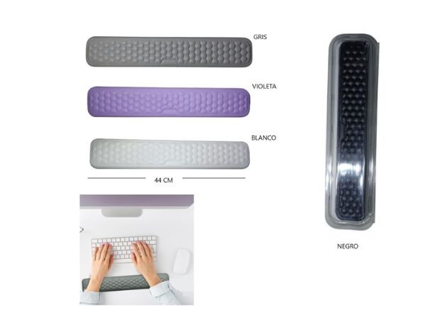 &u+ MOUSE PAD ANTIDESLIZANTE ALMOHADILLA REPOSA MANOS